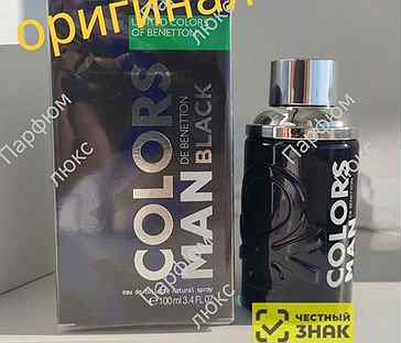 Мужская туалетная вода Colors Man Black Benetton