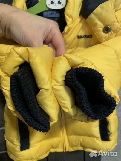 Зимняя куртка (пуховик) bimbus brums 80 см