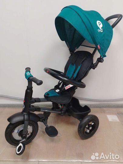 Прокат Велосипед складной с родительской ручкой