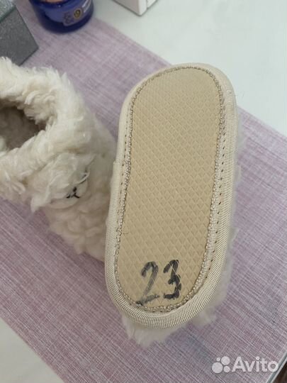 Тапочки домашние детские