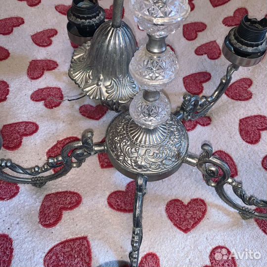 Люстра СССР раскошная