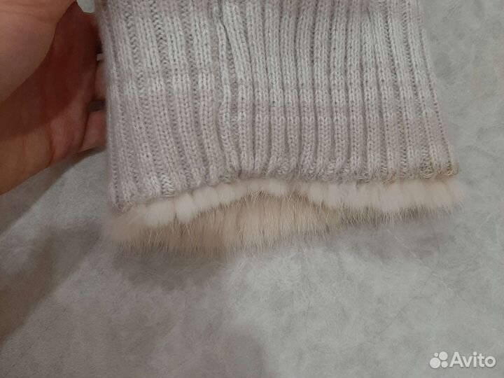 Шапка норковая женская