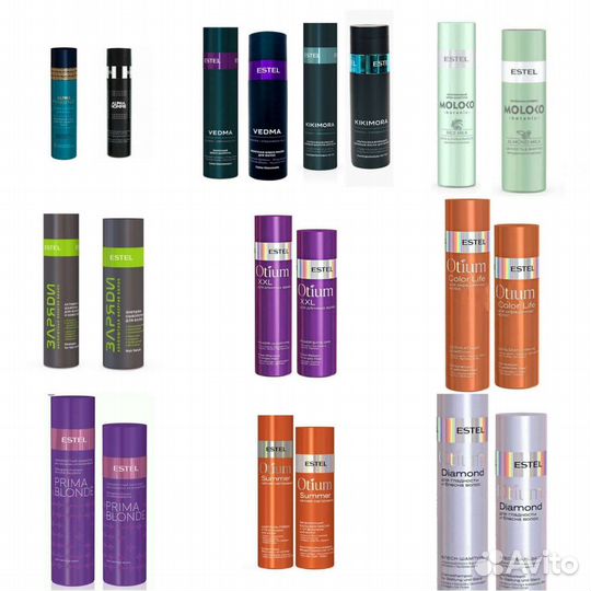 Шампунь и бальзам Эстель