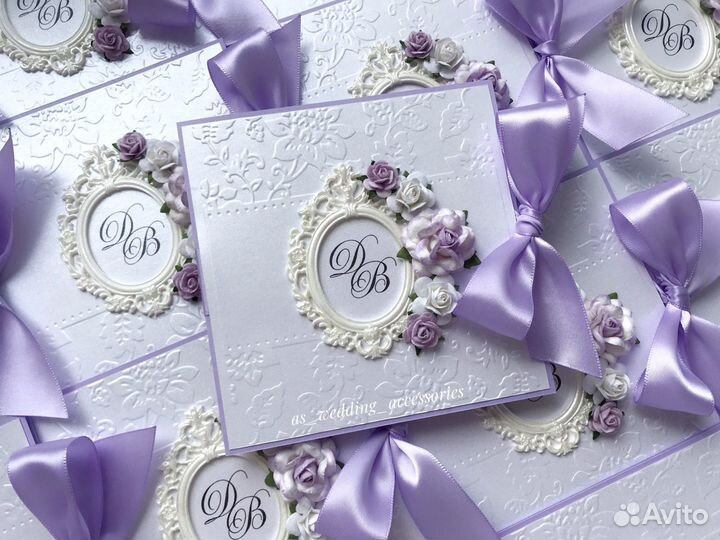 Пригласительные на свадьбу «Нежность»