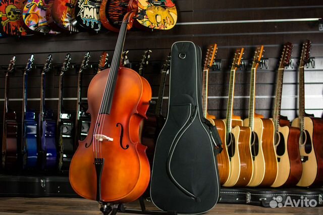 Виолончель 4/4 Antonio Lavazza (Комплект)