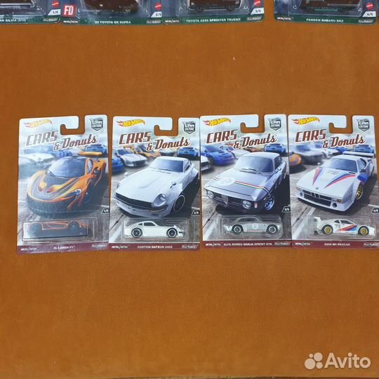 Hot wheels premium Cars & donuts