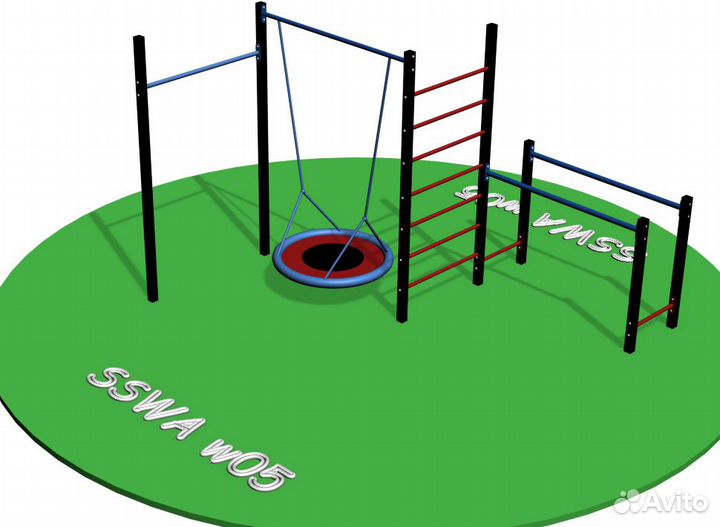 Воркаут площадка sswa № w05 от производителя