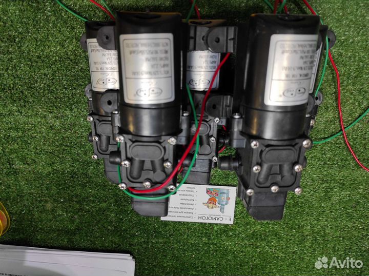 Мембранный насос для углевания самогона 12V