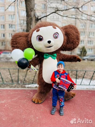 Поздравление от Чебурашки, аниматор