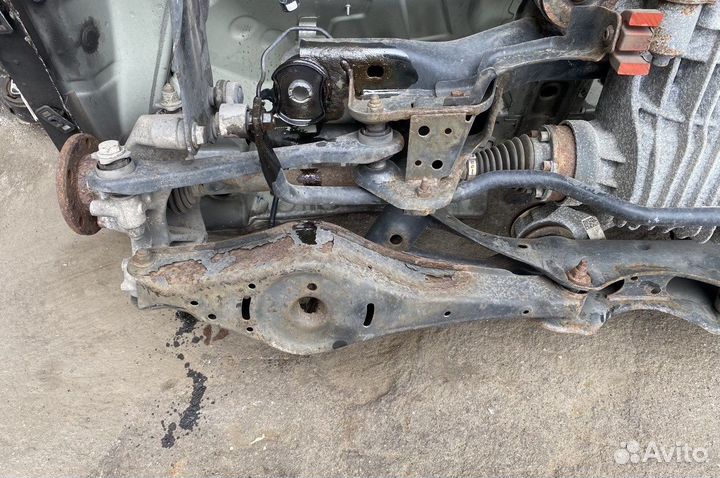 Задняя тележка полный привод vw passat b6 b7 cc