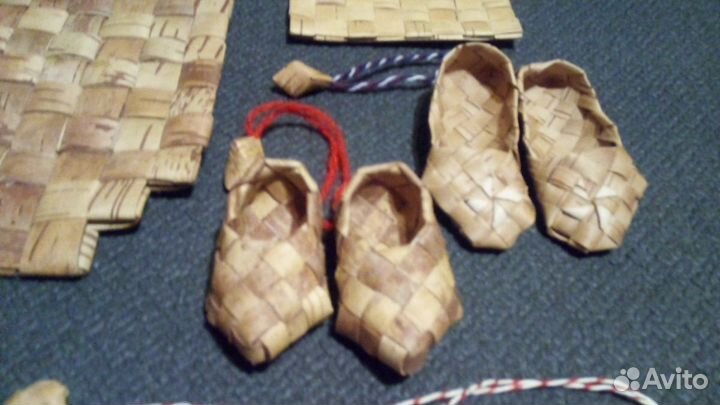 Береста плетёные сувениры ручной работы