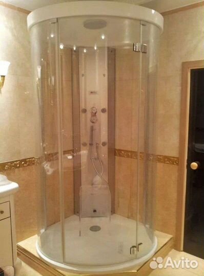 Установка Душевая кабина сборка ремонт