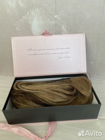 Парик система из натуральных волос