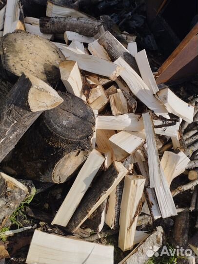 Дрова колотые