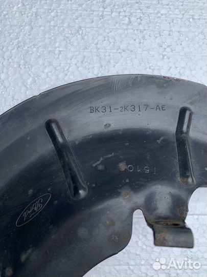 Защита тормозного диска ford transit