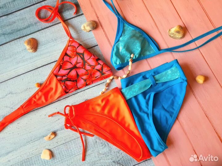 Купальник раздельный для девочки 140 146 152