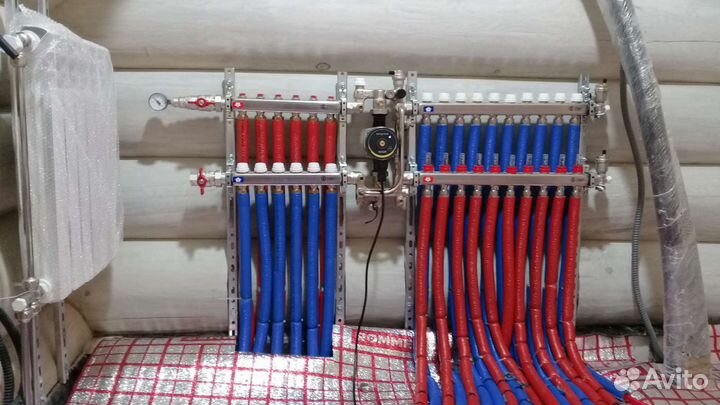 Монтаж систем отопления, водоснабжения,канализации