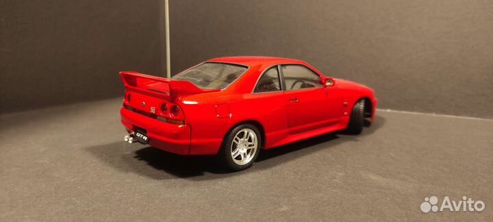 Nissan skyline gtr r33 масштаб 1/24