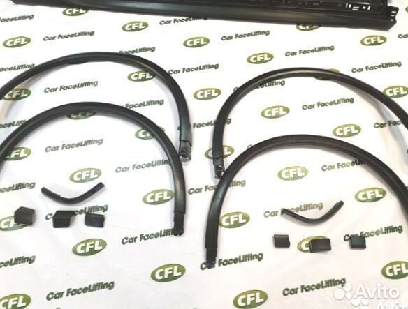 Расширители арок GTS Porsche Cayenne 2011-2017