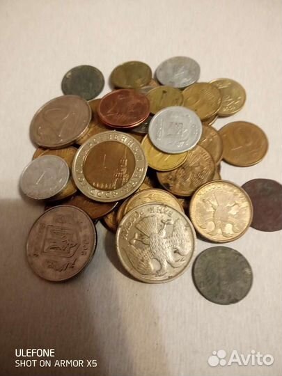 Монеты разные