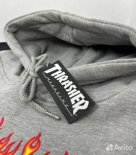 Худи Thrasher Flame Logo, M-XL, в наличии