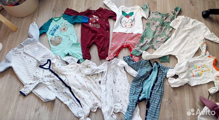 Детские вещи пакетом от 0 до года