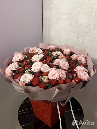 Съедобные букеты/фруктовые/ягодные/ореховые