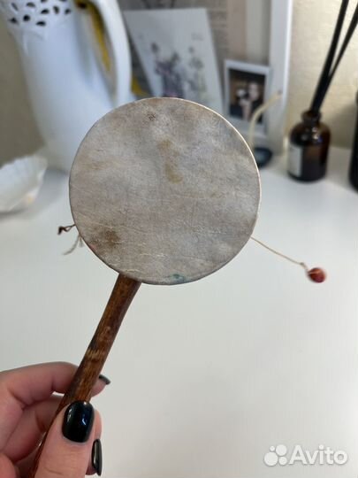 Барабан-колотушка на палке