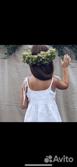 Топ льняной