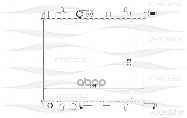 Радиатор KK0173 free-Z