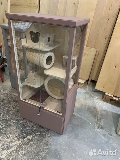 Витрина для шиншилл, дегу, крыс в наличии