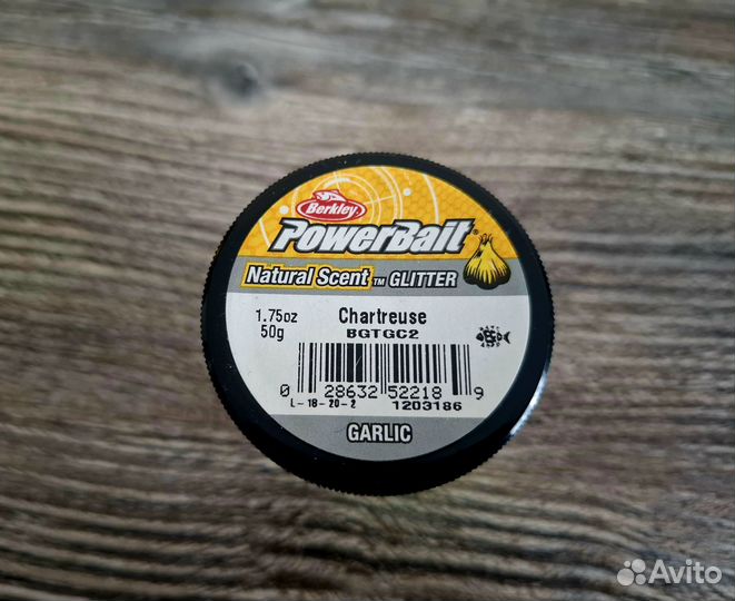 Форелевая паста Berkley 1 шт чеснок, салатовый