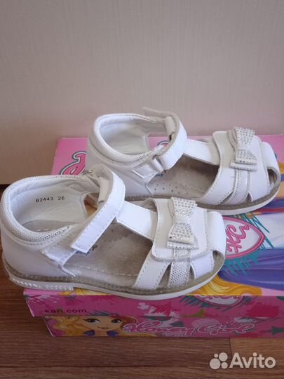 Босоножки для девочки 26 размер