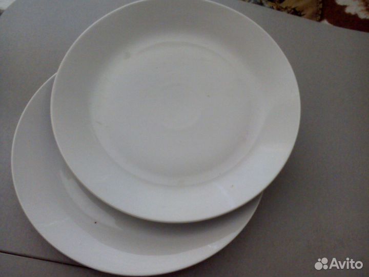 Блюдо фарфор 2 шт новые