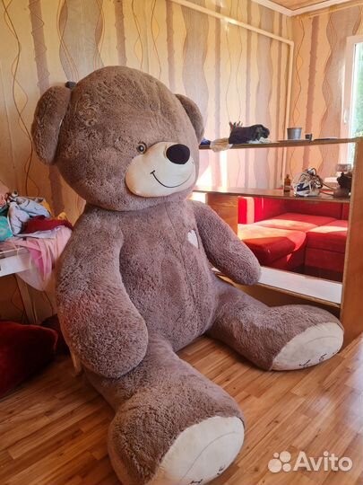 Плюшевый медведь 2 метра