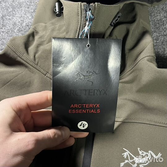 Весенняя зип худи Arcteryx SoftShell Gore-Tex