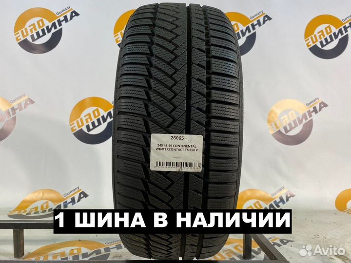Continental WinterContact TS 850 P 245/45 R19 103T