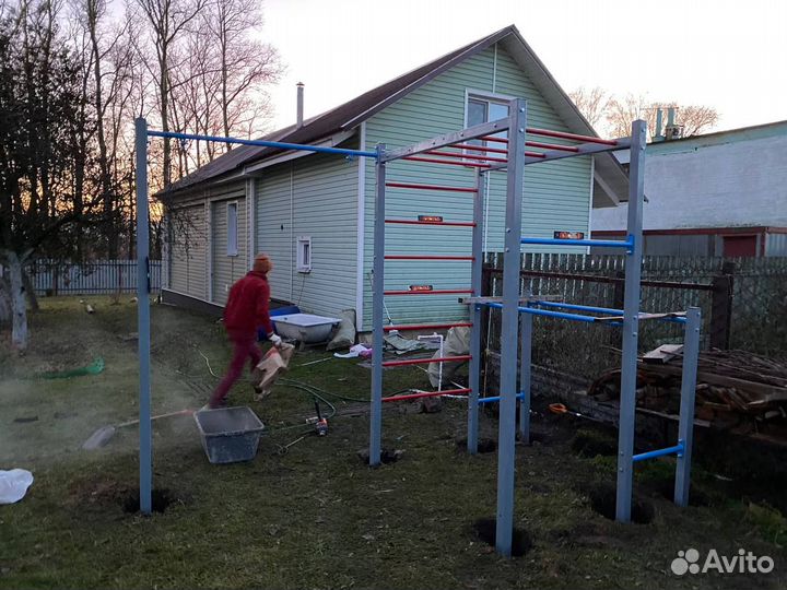 Уличный спортивный комплекс воркаут тренажеры