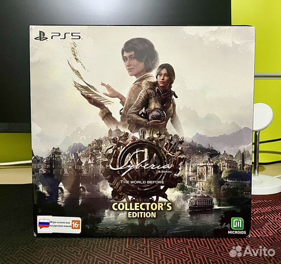 Syberia the world before ps5 Collector's Edition