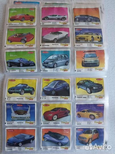 Вкладыши turbo super полная серия состояние