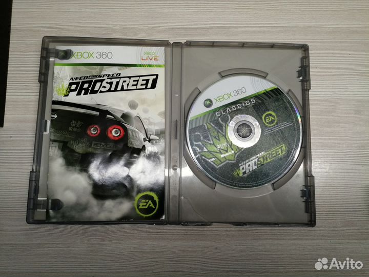 Диск NFS Prostreet на русском для Xbox 360