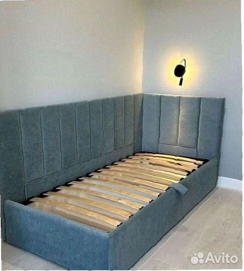 Детская кровать мягкая