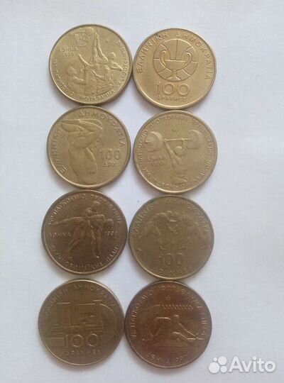 Монеты Греция разные