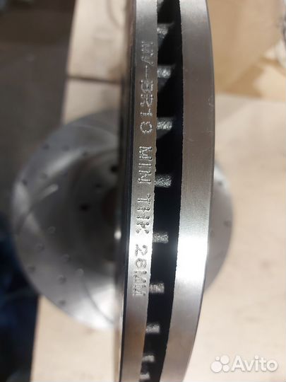 Диск тормозной перед Nissan infiniti