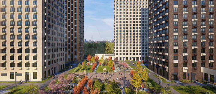 Квартира-студия, 19,8 м², 22/23 эт.