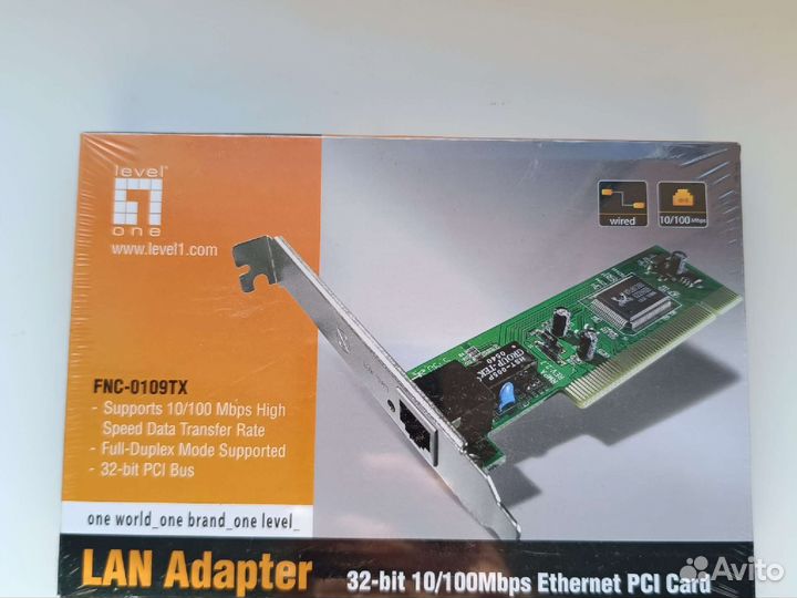 Сетевой адаптер Level One FNC-0109TX