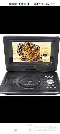 Портативный dvd ЖК Телевизор eplutus