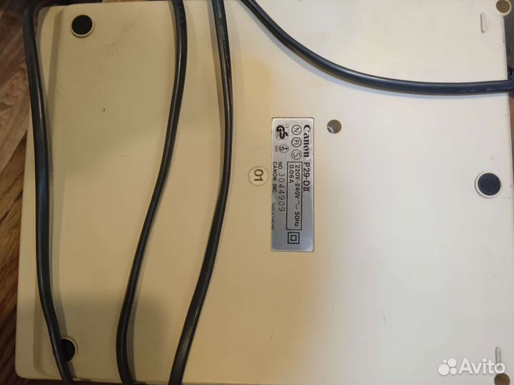 Калькулятор с печатью