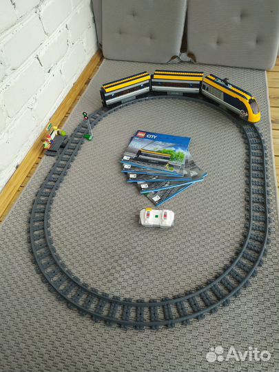 Lego city поезд 60197 оригинал есть всё
