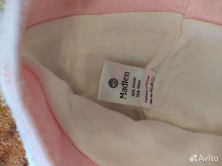 Шапка для девочки демисезонная